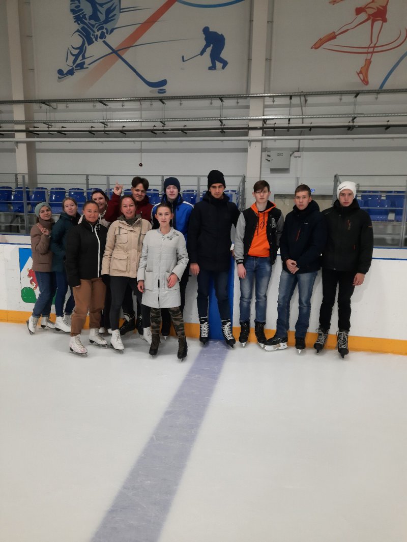 Посещение ледовой арены «Литейщик»