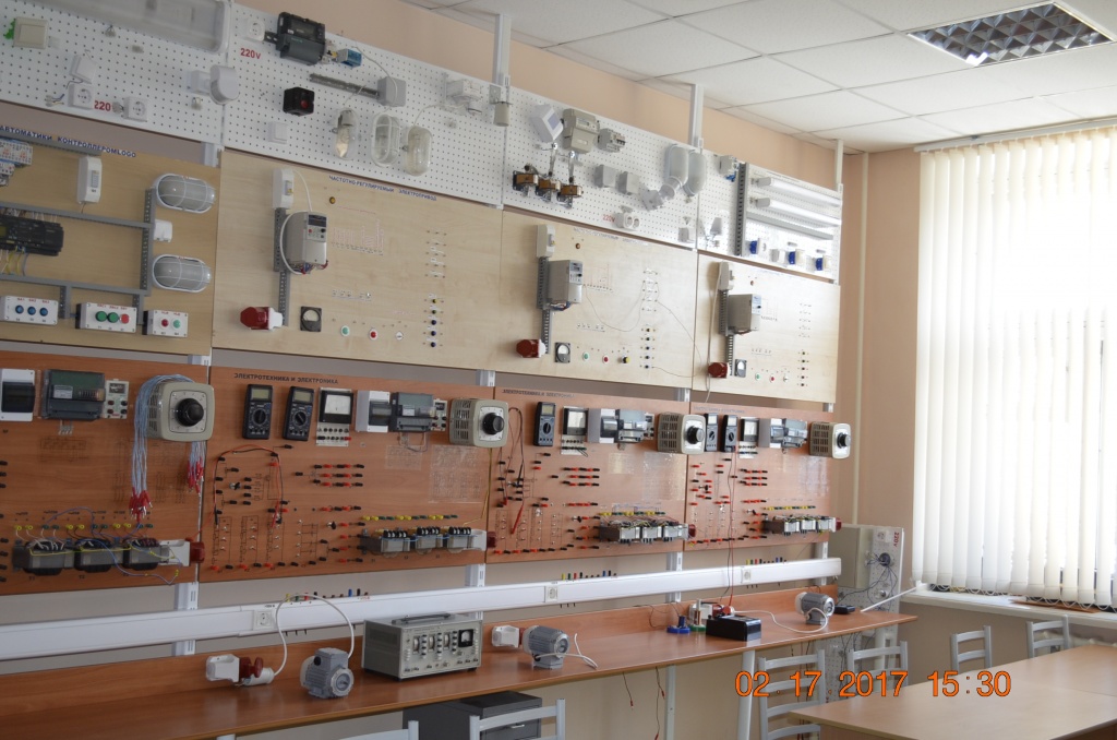 Лаборатория электрического и электромеханического оборудования
